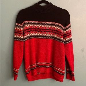 Vintage ski sweater